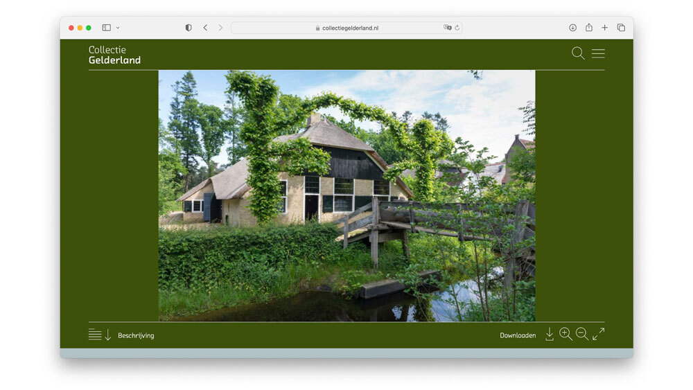 Een op de website van het Nederlands Openluchtmuseum gebruikte asset